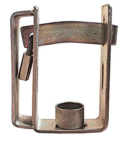 ZINC TRAILER COUPLING LOCK INCLUDING PADLOCK