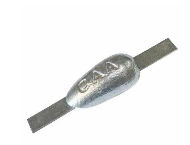 4'' TEARDROP ANODE .6KG WITH STRAP