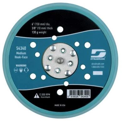 BACKUP PAD 150MM MULTI HOLE DYNABRADE