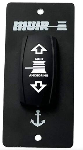 MUIR HELM SWITCH 3 PIN ROCKER UP/DOWN/ANCH ICONS