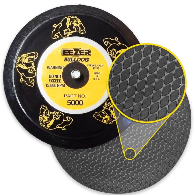 BULLDOG 6 HOLE EEZER 150MM 5/16 VELCRO