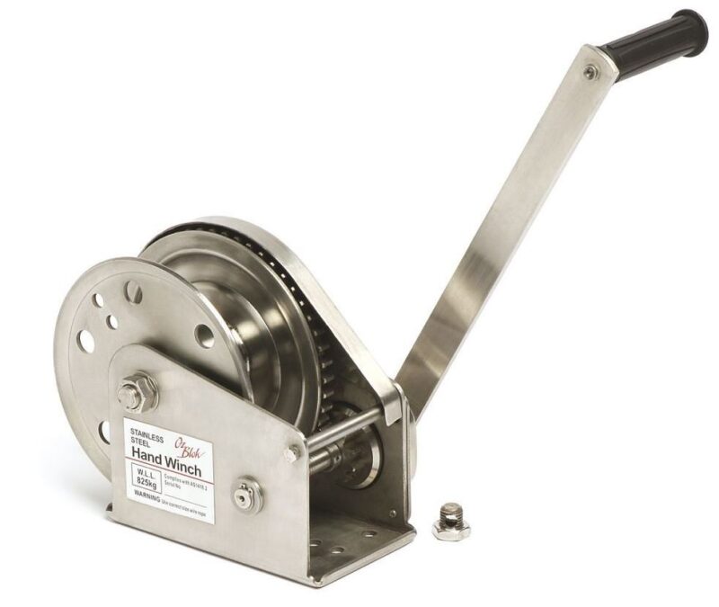 OZBLOK SS 304 BRAKED WINCH 270/545KG
