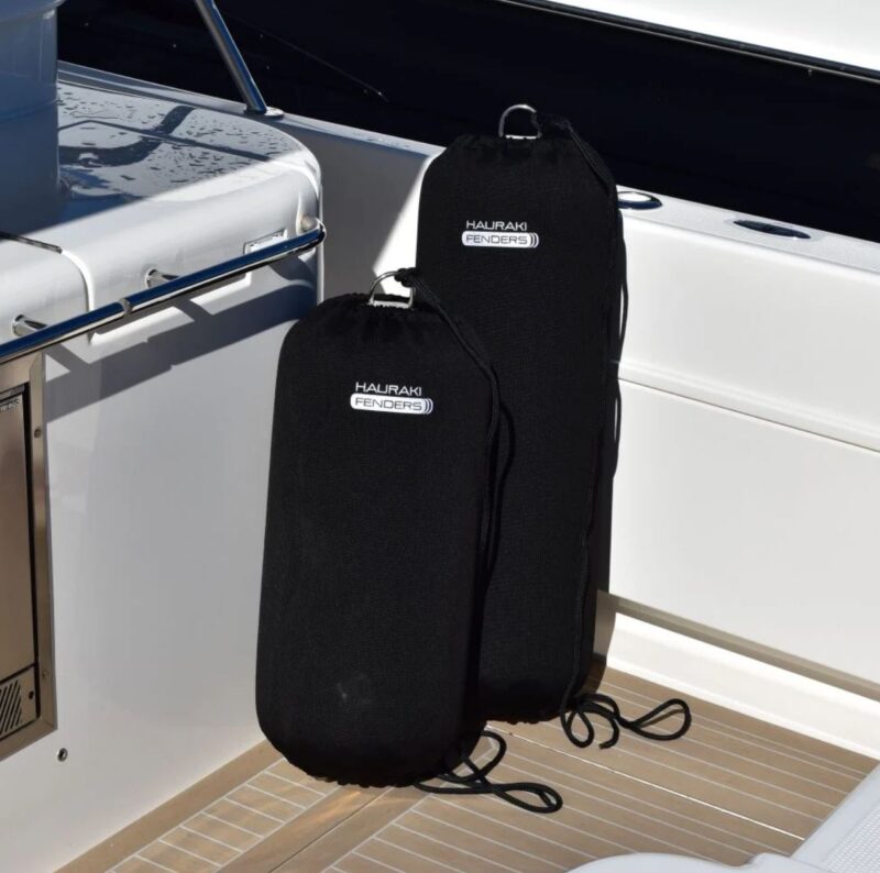 HAURAKI COVER MEDIUM BLACK POLYESTER 350 X 1100MM - Image 4