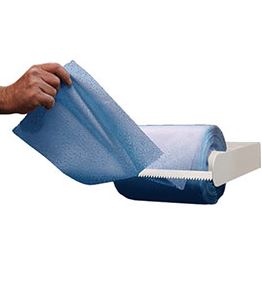 WORKTUFF BLUE WIPE ROLL 100MX320MM 60GSM