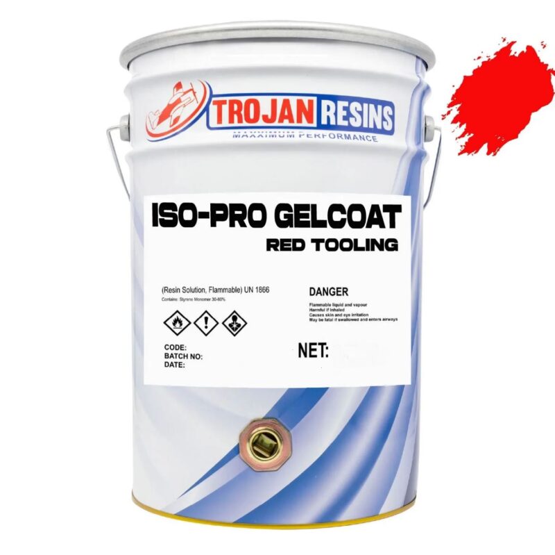 RED TOOLING GELCOAT SPRAY 4KG