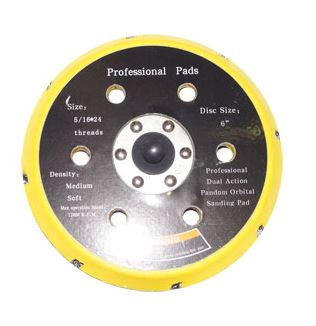 150MM DA VELCO BACKING PAD FACE 5/16" 15H
