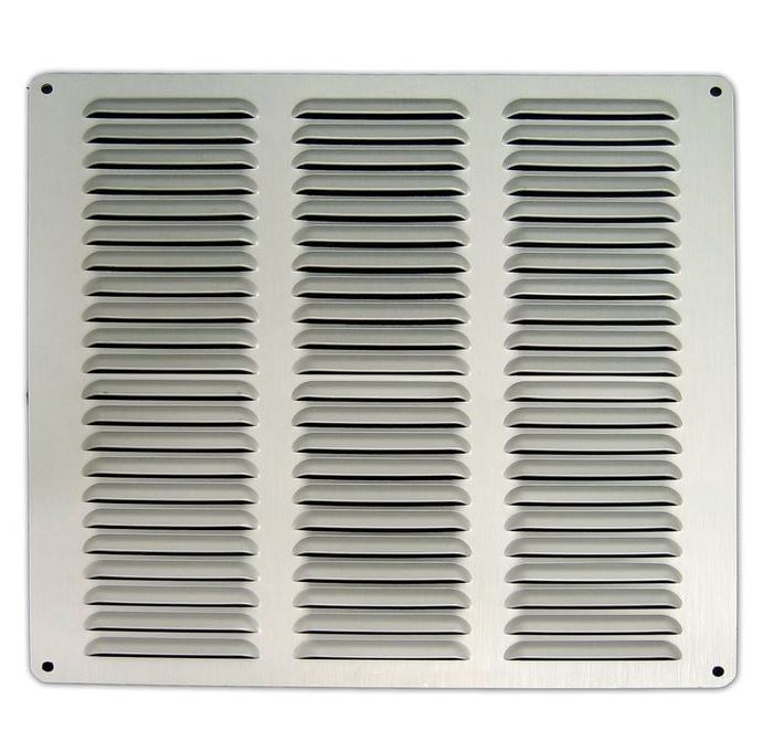 3003S ALUMINIUM VENT 300X300MM SILVER