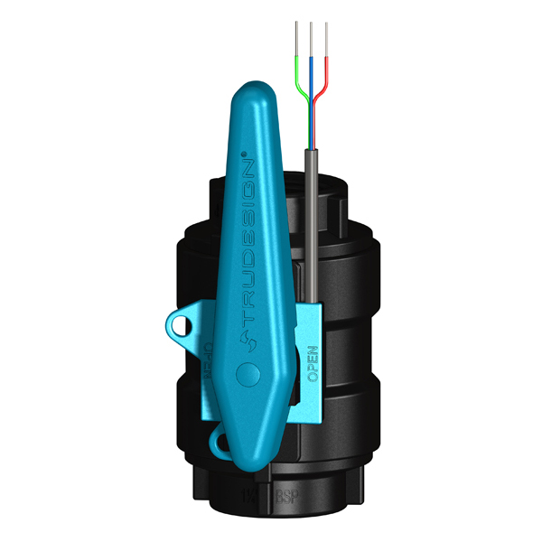 TRU-DESIGN BALL VALVE 1" BSP GRP POSITION