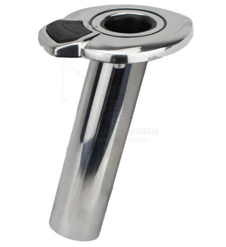 EXPLODING FISH ROD HOLDER STREAMLINE ROTATING 15 DEG 316 SS