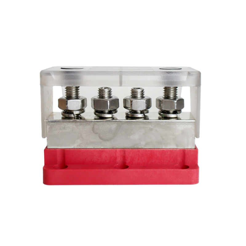 BUSBAR RED M10 4 POINT 650A ALVOLTA