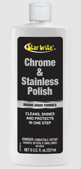 STARBRITE POLISH CHROME & S/S 237ML