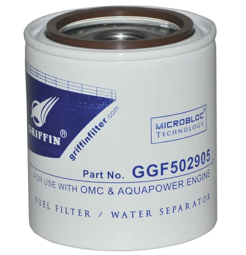 GRIFFIN FUEL FILTER WATER SEPARATOR 10MIC T/S OMC