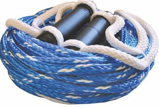 SKI ROPE DOUBLE HANDLE 8MM X 20 METER