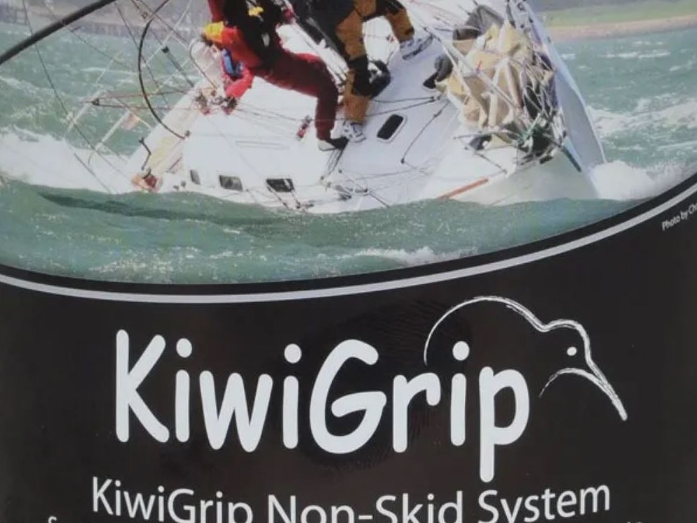 KiwiGrip white 4L non-skid coating at Marine Trade Supplies Paint Locker