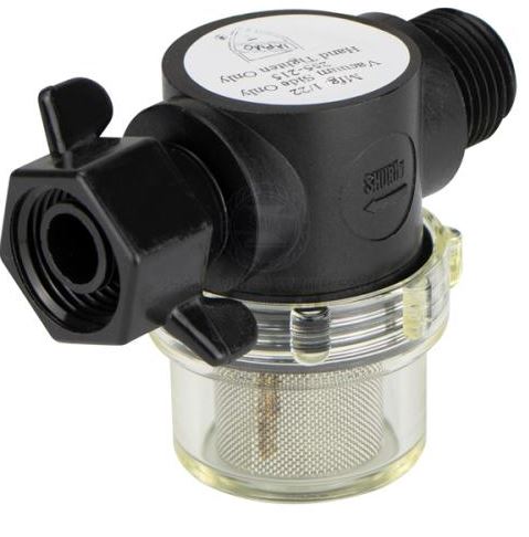 SHRUFLO WATER STRAINER 1/2" NPTF - 1/2'' NPSM