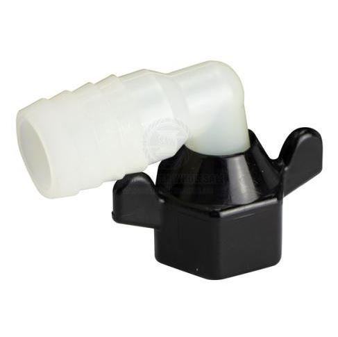 SHURFLO 1/2 INCH NPT - 3/4 INCH ELBOW TAIL