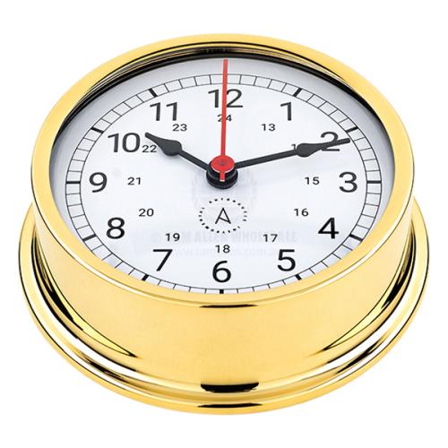 CLOCK AUTONAUTIC PACIFIC 120MM GOLD BRASS