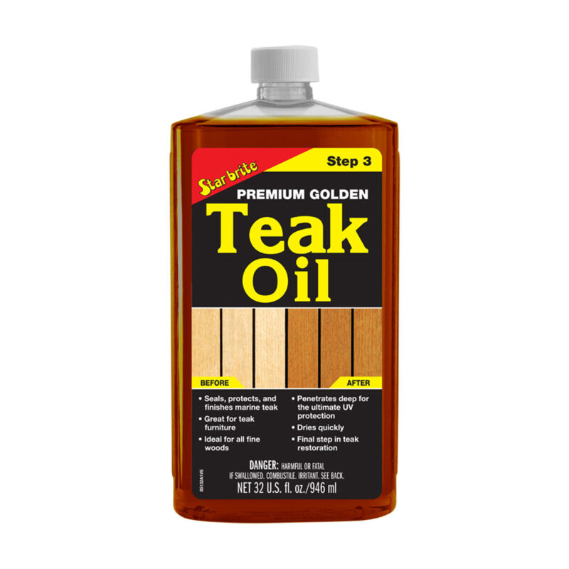 STARBRITE PREMIUM GOLDEN TEAK OIL 473ML