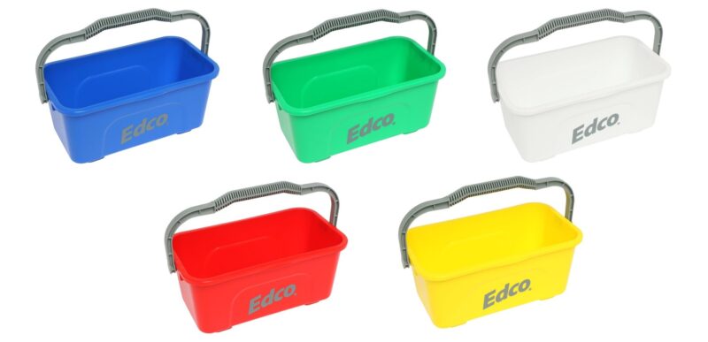 EDCO OBLONG BUCKET 1 LT WHITE (6)