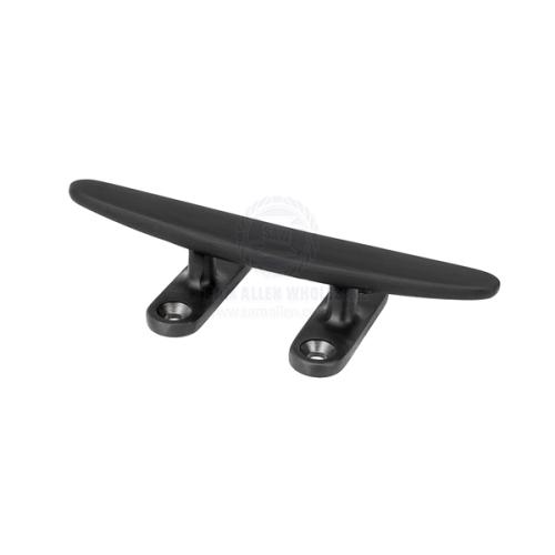 CLEAT MOORING 316G SS BLACK PVD 4 HOLE 200MM