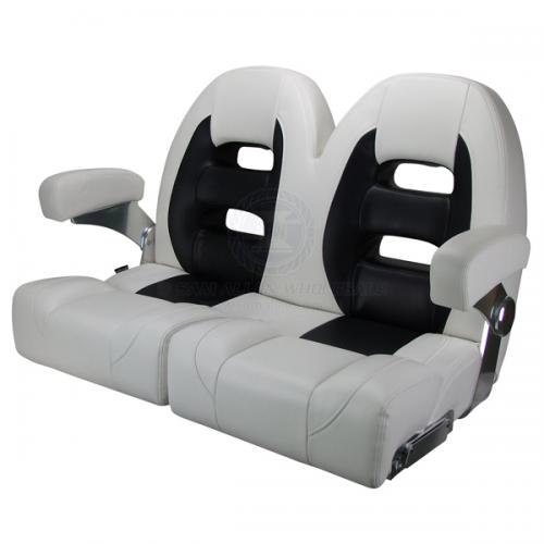 RELAXIN DOUBLE CRUISER SEAT WHITE/BLACK