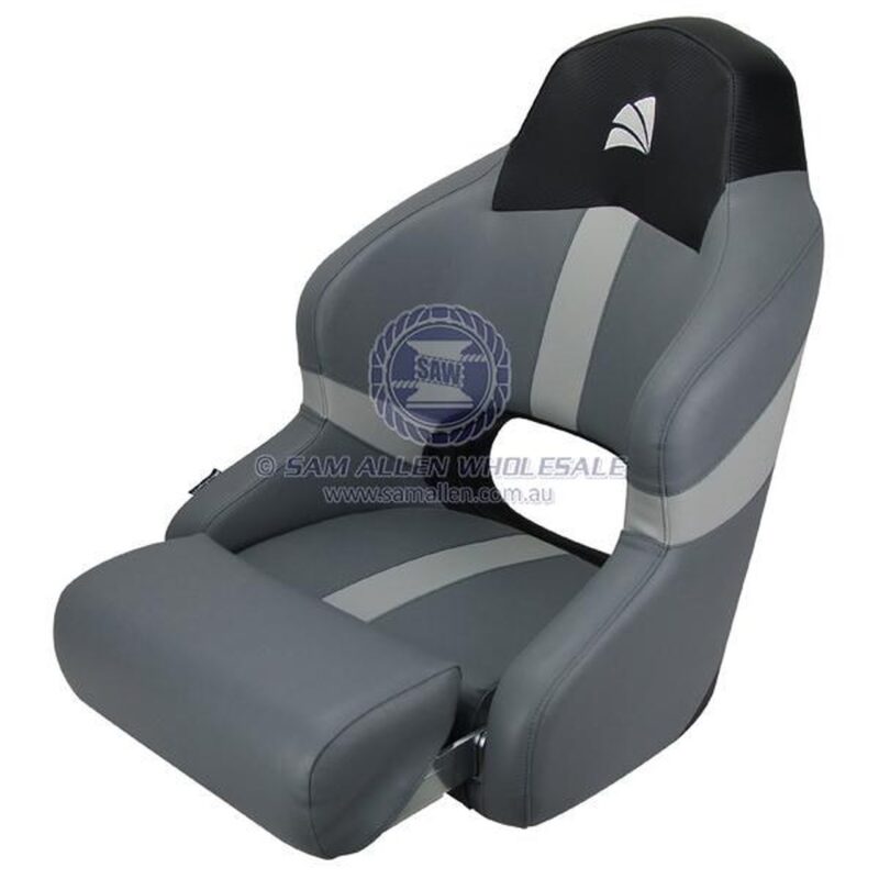 HELM SEAT REEF SERIES GREY/BLACK CARBON