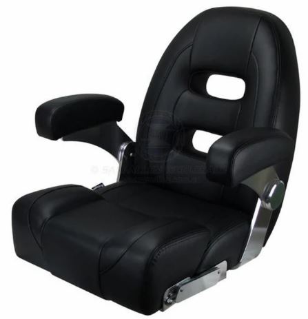CRUISER SEAT HIGH BACK BLACK