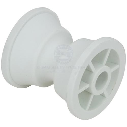 ROLLER WHITE 54 X 62MM NYLON
