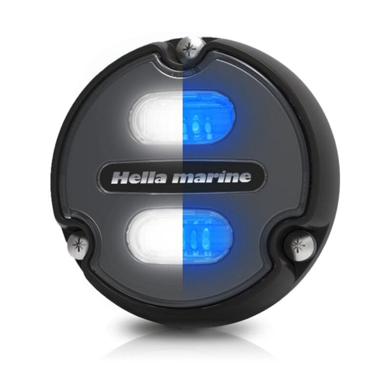 HELLA APELO A1 WHITE/BLUE CHARCOAL FRONT 1800 LUMENS