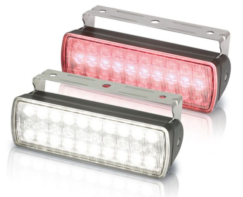 HELLA SEA HAWK XL WHITE/RED BLACK 750 LUMENS