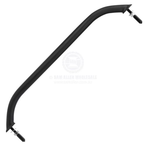 HANDRAIL 316G SS 440MM BLACK PVD OVAL