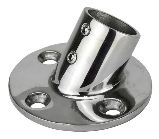 SS 316 ROUND BASE 60 DEGREE 25MM