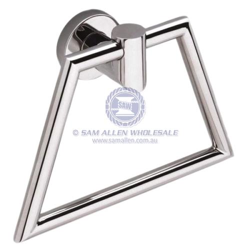 TOWEL HOLDER TRAPEZOID SS