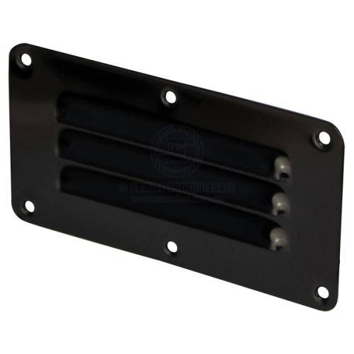 VENT LOUVRE 304G SS BLACK PVD FINISH 127 x 65MM