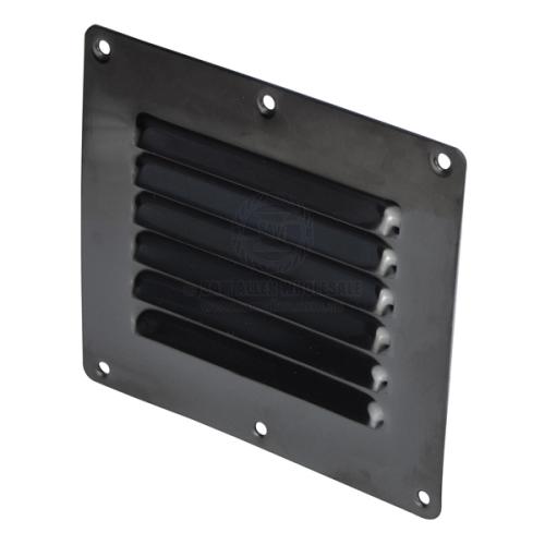 VENT LOUVRE 304G SS BLACK FINISH 127 x 115MM