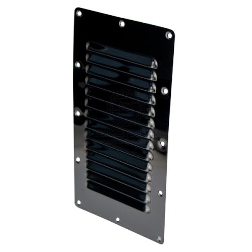 VENT LOUVRE 304G SS BLACK PVD FINISH 127 x 230MM