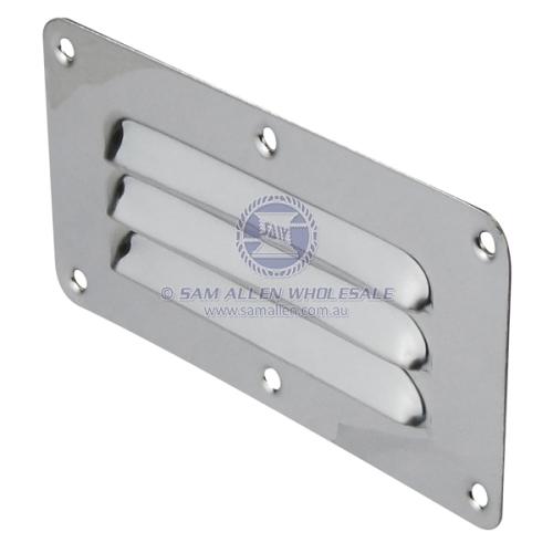 VENT LOUVRE 304G SS 127 x 65MM