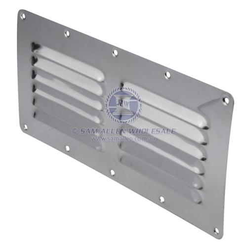VENT LOUVRE 304G SS 230 x 115MM