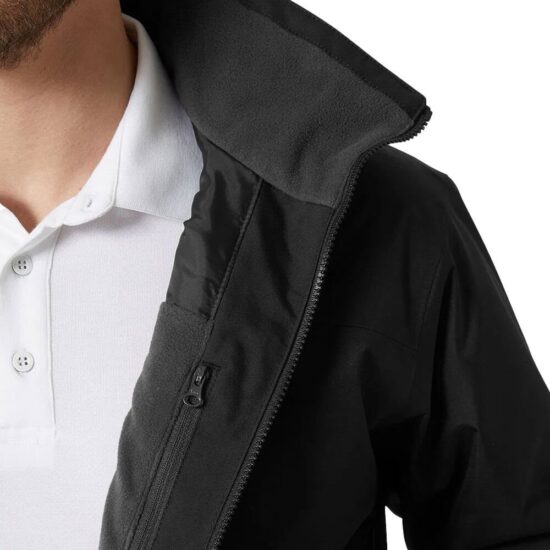 CREW MIDLAYER JACKET (2) L 990 BLACK - Image 3