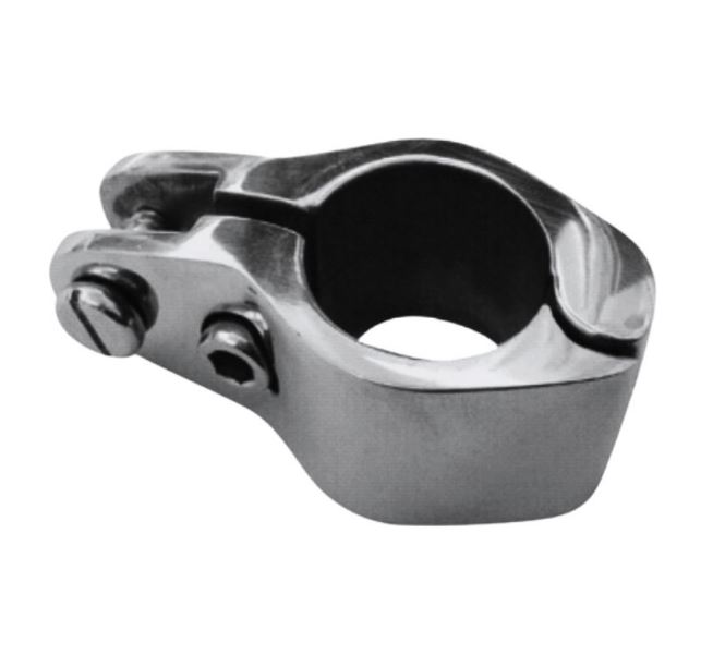 JAW SLIDE HINGED T/S 22MM SS 316 TWO SCREW