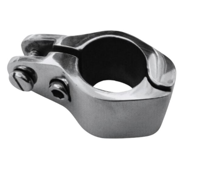 JAW SLIDE HINGED T/S 38MM SS 316 TWO SCREW