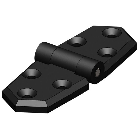 TRU-DESIGN HINGE SMALL NYLON BLACK PAIR