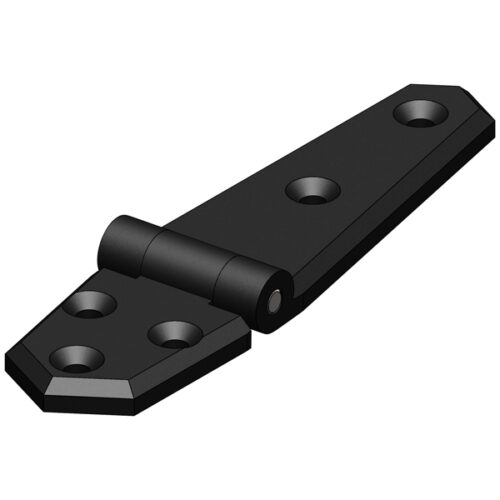 TRU-DESIGN HINGE LARGE NYLON BLACK PAIR
