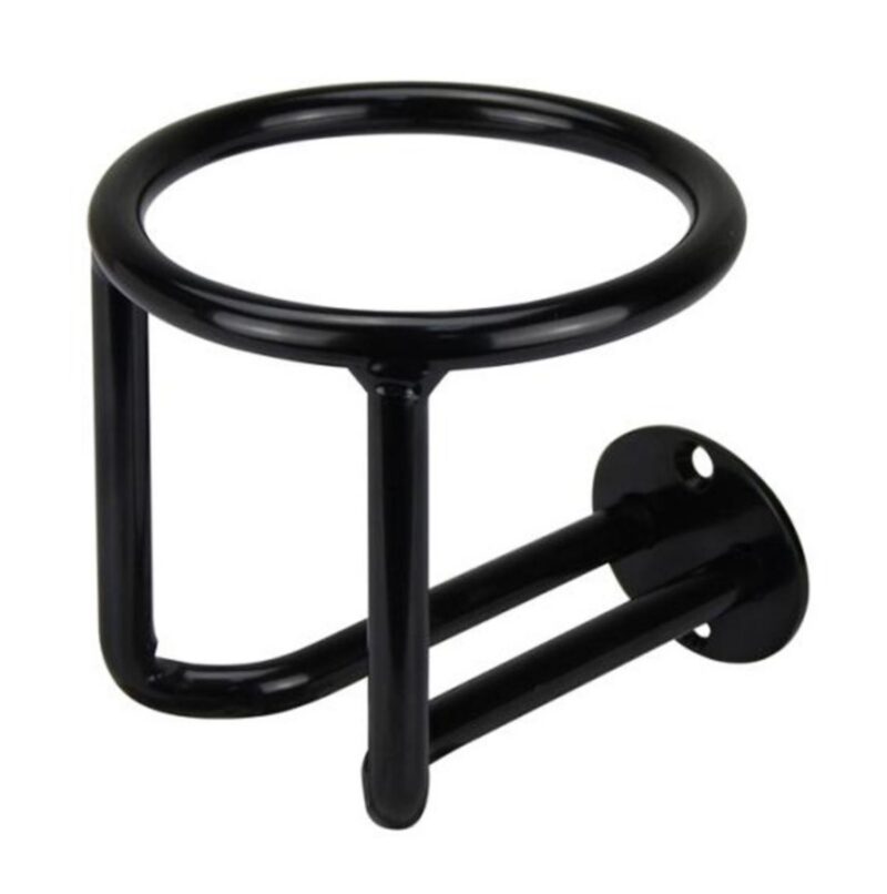 DRINK HOLDER BLACK S/S 90MM ID