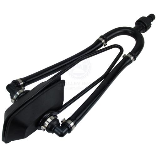 OUTBOARD FLUSHER DUAL RECTANGLE DUAL INLET