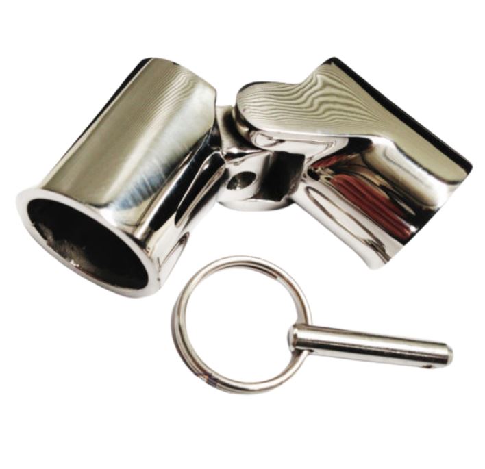 SS 316 TUBE HINGE JOINT+LOCKING PIN 25MM