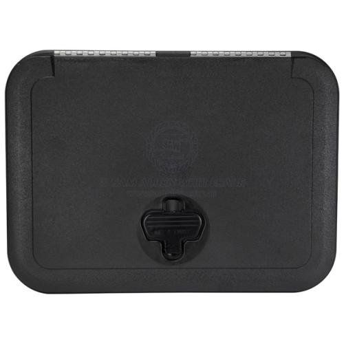 HATCH ACCESS JIM BLACK BLACK SARALON PLASTIC 440X335MM