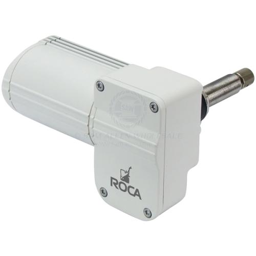 WIPER MOTOR ROCA W12 W/PROOF HD WHITE HOUSING 64MM SHAFT