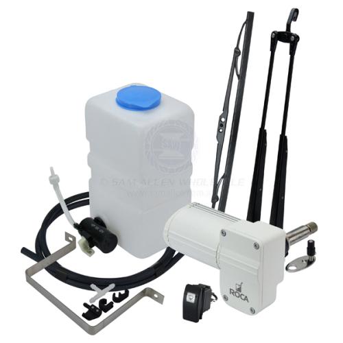 ROCA WIPER/WASHER KIT 12V WHITE NO WASHER SWITCH