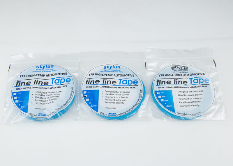 179 PVC FINE LINE BLUE 3MM X 33M (135°C) - Image 2
